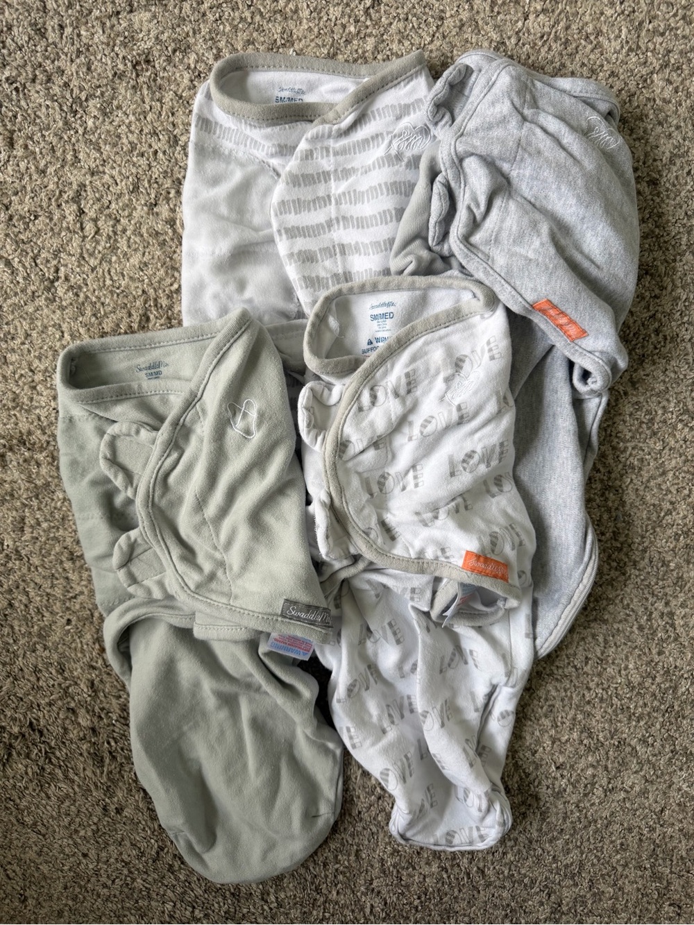 SwaddleMe Swaddles - set of 4